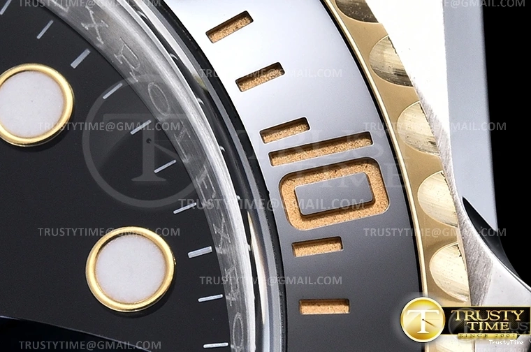 1005 Submariner 116613LN 904L YG SS Black ARF V3 SH Breathable 1086